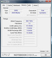 Asus U2E 1P017E CPU-Z bilgisi