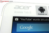 İsim etiketi: Bu tabletin adı Acer Iconia Tab 8