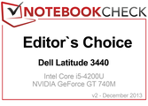 Editor's Choice in December 2013: Dell Latitude 3440