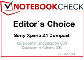 Editor's Choice in February 2014: Sony Xperia Z1 Compact