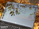 HP dv6 açık alanda