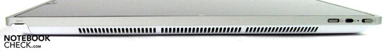 Arka: Stylus kompartmanı, yön kilidi, sanal klavye, açma/kapama