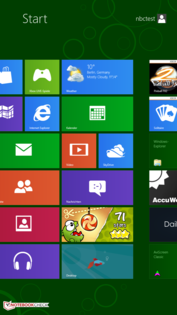 Windows 8 de profil modunda kullanılabilmekte.