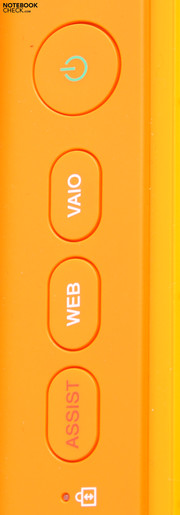 Sony Vaio VPC-CA1S1E/D Turuncu: Kısayol tuşları