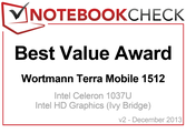 Best Value Award in December 2013: Wortmann Terra Mobile 1512