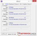 Systeminfo CPUZ Cache