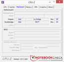 Systeminfo CPUZ Mainboard