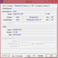 System info: CPU-Z Mainboard