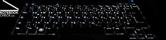E6500 aydınlatmalı klavye ile