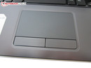 Touchpad güzel bir yüzeye sahip.