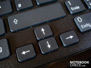 The arrow keys could have been a bit bigger.