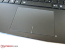 Parlak touchpad yüzeyi çok çabuk kirleniyor.