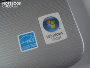 İşletim Sistemi olarak Windows Vista Home Premium bulunuyor
