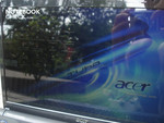 Dış mekan kullanımda Acer 5739G (maksimum parlaklık)