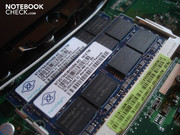2x2 GByte DDR2-6400 RAM yeterli ölçüde kaynak sağlıyor.