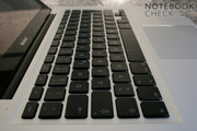 Klavye, MacBook Pro 15" dekine benziyor.