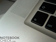 MacBook Air de olduğu gibi bu cihazda kullanıcı dostu bir klavye ile geliyor.
