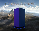 Xbox konsolunun gösterildiği The Elder Scrolls 6 afişi