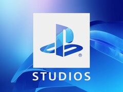 PlayStation Studios için afiş gösteriliyor