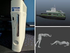 Rockstar North'un Xbox 360 Geliştirme Kiti, oyun için kesilmiş içerikle birlikte resmedildi