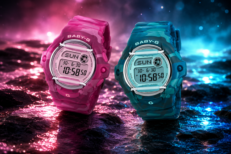 Casio BG-169CM-2 ve BG-169CM-4 (soldan sağa)
