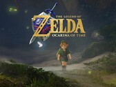 Zelda: Ocarina of Time yeniden yapımında Link, Hyrule'u keşfederken görülüyor