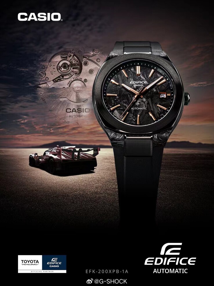 Yeni Casio Edifice x Toyota Racing EFK-200XPB-1A saat