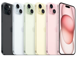 Apple iPhone 15 Plus'ın tüm renkleri (fotoğraf: Apple)