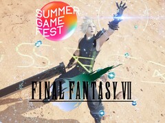 Final Fantasy 7'den Cloud Summer Game Fest logosu ile gösterildi