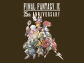 Final Fantasy 9'un 25. Yıldönümü afişi gösteriliyor