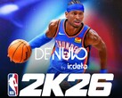 NBA 2K26 ve Denuvo için afiş gösteriliyor