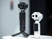 İnci beyazı DJI Osmo Pocket 4P.