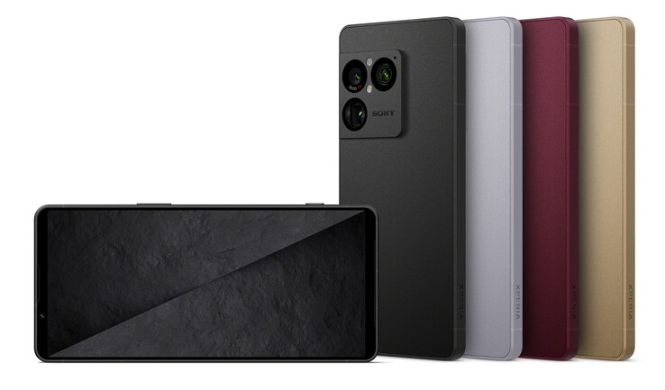 Xperia 1 VIII'in dört renk seçeneği ve tasarımı