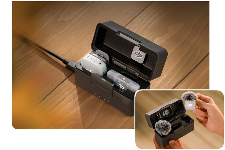 DJI Mic Mini 2 artık bir şarj kutusu ve kompakt bir USB-C alıcıyla birlikte gelen yalnızca mobil bir paket seçmenize izin veriyor.
