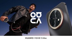 Siyah renkli Huawei Nova 15 Max