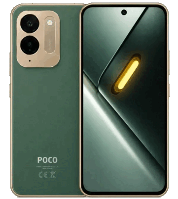 Yeşil renkli Poco C9 Pro.