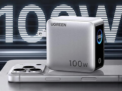 4 bağlantı noktalı Nexode Pro 100W şarj cihazının lansman fiyatı 54,99 $'dır. Resimde: şarj cihazının hızlı şarj özelliğini vurgulayan bir tanıtım fotoğrafı.