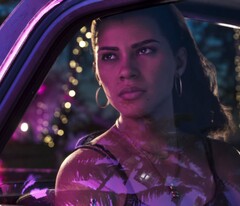 Rockstar'ın fragmanlarından Lucia Caminos'un bir görüntüsü