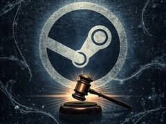Valve antitröst davası için afiş gösteriliyor
