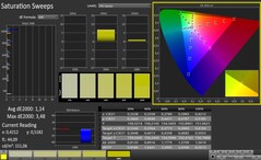 CalMAN: Saturation (calibrated)