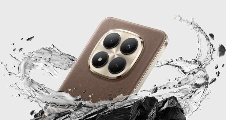 Redmi Note 15 Pro Plus 5G IP68 toza ve suya dayanıklıdır. (Resim kaynağı: Xiaomi)