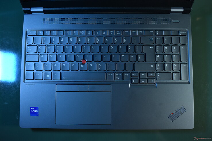 Lenovo ThinkPad P16 Gen 2: Klavye