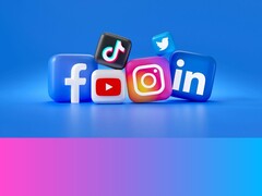 Popüler sosyal medya platformlarının logoları