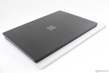13.5-inch Surface Laptop 3 (top) vs. 15-inch Surface Laptop 3 (bottom). note the size difference