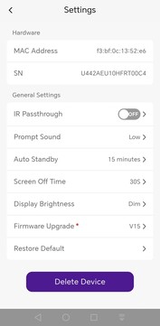 Ekran da ayarlanabilir (görüntü kaynağı: Notebookcheck)