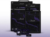 Marshall'ın amplifikatörü, taşınabilir hoparlörü ve kulaklıkları, gümüş renkli detaylarla mor ve siyah renklerde yeniden tasarlandı.