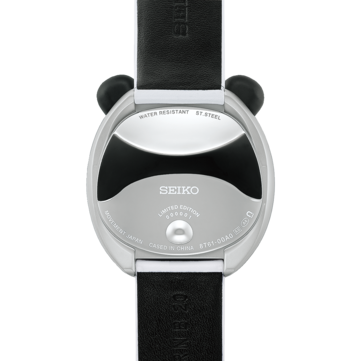Beyaz renkte Seiko power design project panda kronograf