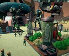 Mars Attracts Sandbox Mode arayüzü, park yönetimi özelliklerini gösterir.