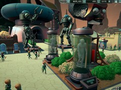 Mars Attracts Sandbox Mode arayüzü, park yönetimi özelliklerini gösterir.