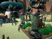 Mars Attracts Sandbox Mode arayüzü, park yönetimi özelliklerini gösterir.